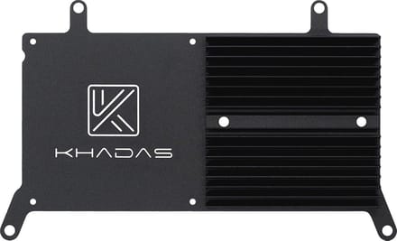 Koellichaam aluminium 6063 voor VIM4/VIM3/VIM2/VIM1/Edge-V, met verwarmingskussen