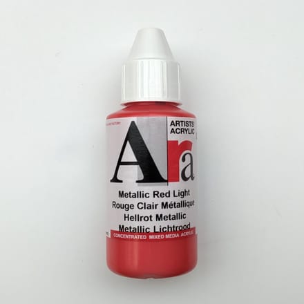 Acrylverf Ara 100ml - Metallic Lichtrood - C550