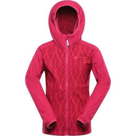 Alpine Pro Ezoro Softshelljack Roze 128-134 cm Meisje