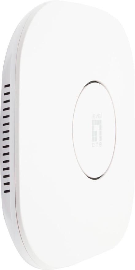 LevelOne WAP-8121 AC750 Dual Band PoE Wireless Access Point Ceiling Mount Controller Managed