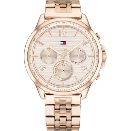 Tommy Hilfiger TH1782224 Horloge  - Staal - Rosekleurig - Ø  38 mm