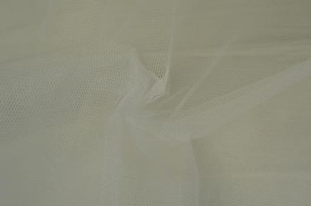 Tule stof - Wit - 15 meter
