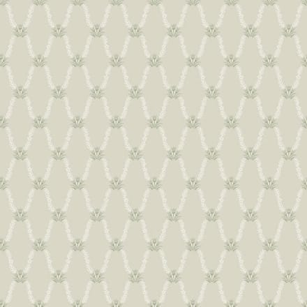 Duro Vliesbehang 433-04 - Linnéa - Klassiek Groen - 53cm x 10.05m