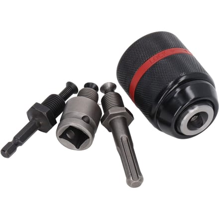 Mandrin auto-serrant pour perceuses électriques à main 12 poAccessoires pour outils électriques à montage 20UNF