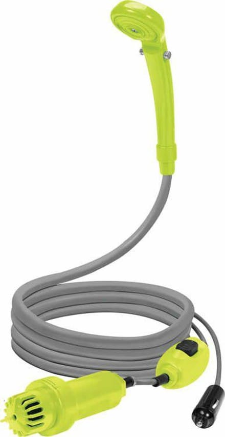 Lund Serie - Mobiele Douchset - 12V Aansluiting - 10L/min - IPX8