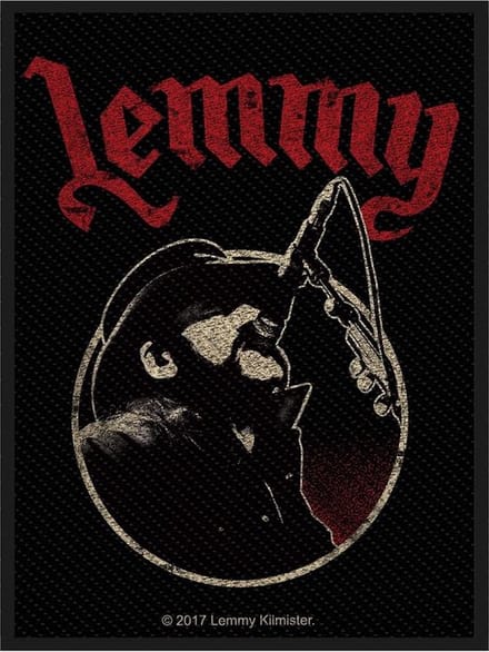 Lemmy Mötorhead - Microphone - Patch