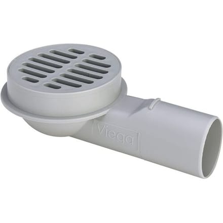 Viega Advantix balcony and terrace drain outlet horizontal 125936