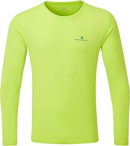 RonHill - Heren hardloopshirt - Lange mouwen - Lime - S