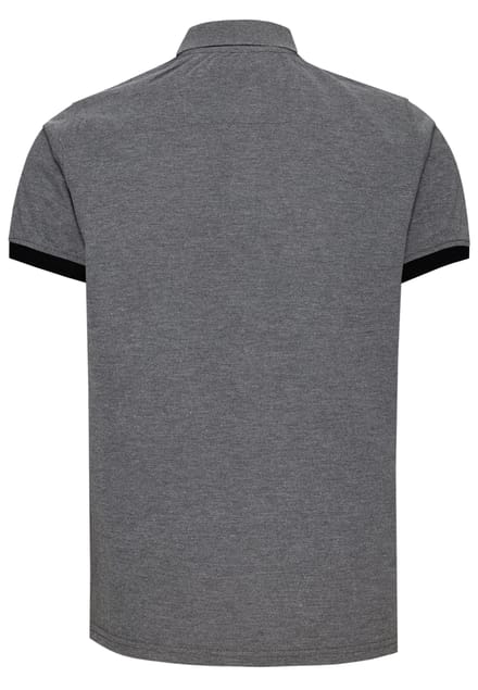 Contrast Polo Piqué Shirt Normale Pasvorm