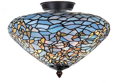 Tiffany Verlengde Plafonnière Fly Away - Art Deco Trade