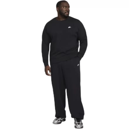 Nike Club Crew Sweatshirt Heren-Zwart