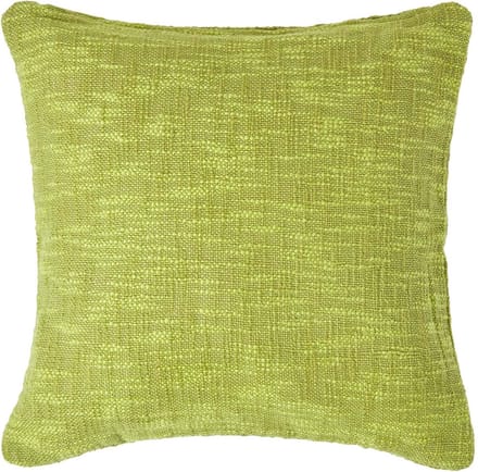 Homescapes Nirvana katoenen kussenhoes, groen, 45 x 45 cm