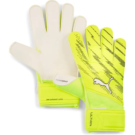 Puma Ultra Play RC Yellow Alert - Keepershandschoenen - Maat 4