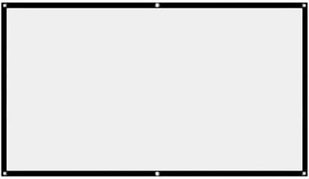 Projectiescherm - Reflecterend Doek - Thuisbioscoop Creëren - 4K Ondersteuning - 84 inch - Wit