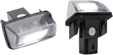 Kentekenverlichting LED - Nummerplaatverlichting - Voertuig Verlichting - Waterdicht IP67 - Wit