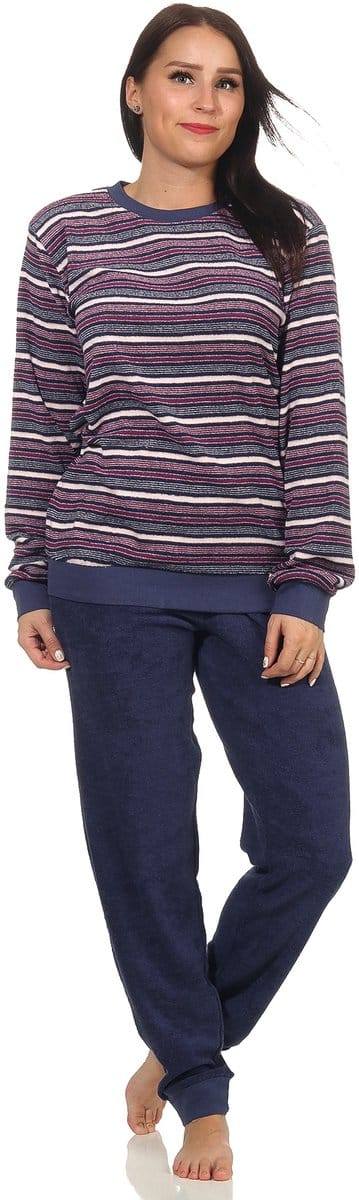 Dames badstof pyjama - 291 201 13 902
