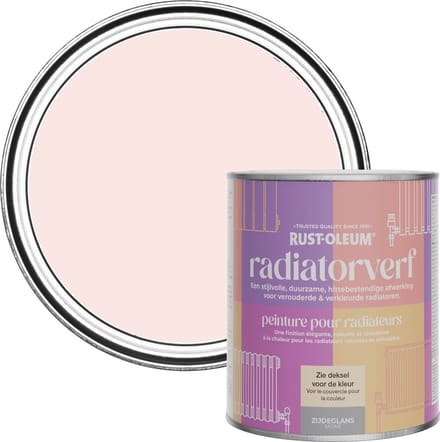 Rust-Oleum Roze Radiatorverf Zijdeglans - Aardbei Vanille 750ml