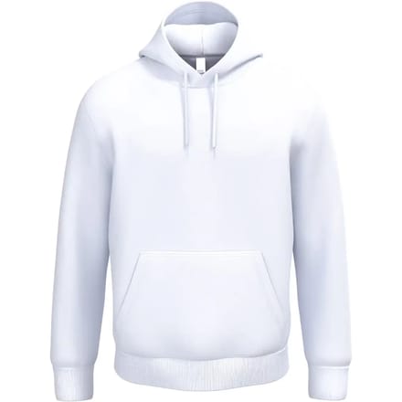 iDeal Basic Brand Uniseks sweater met capuchon IB402 - Ideal White - M
