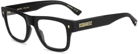 Dsquared2 D2 0205 Black 51/20/145 MAN Brilmonturen