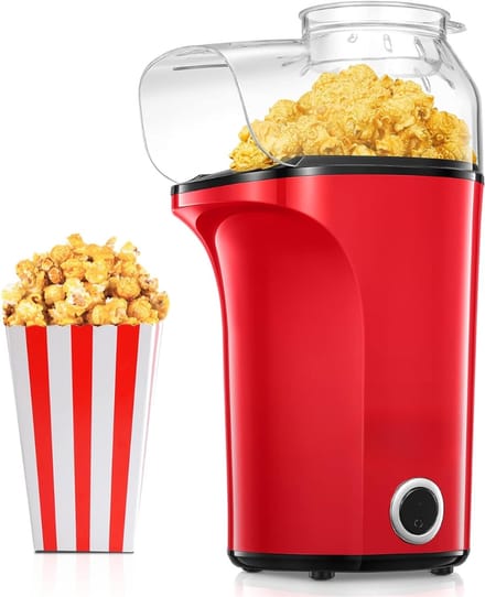 Core® Popcorn Machine - Popcorn maker - Popcornmais Machine - Rood - 23cm x 21cm x 13cm