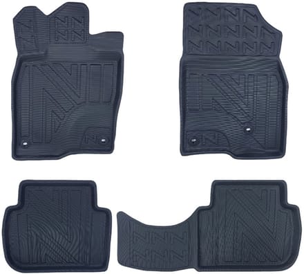 Rubbermatten Honda Civic (hybrid) 2021-heden (complete set) - Premium carbonlook