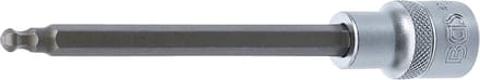 BGS Dopsleutelbit - lengte 140 mm - 1/2 - binnenzeskant met kogelkop 6 mm