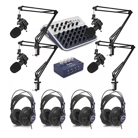 SubZero Professioneel Podcast Pakket (voor 4 personen)