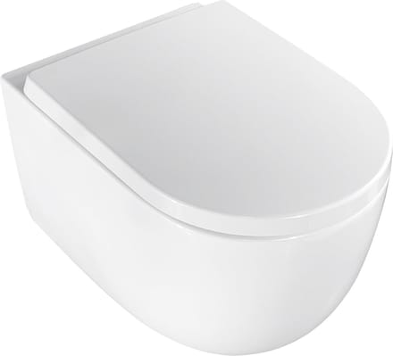 Mawialux hangend rimless toilet - softclose zitting - Glans wit - Washington