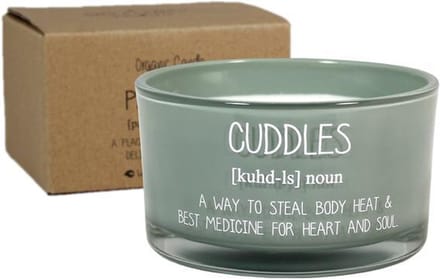 SOJAKAARS - CUDDLES - GEUR: MINTY BAMBOO