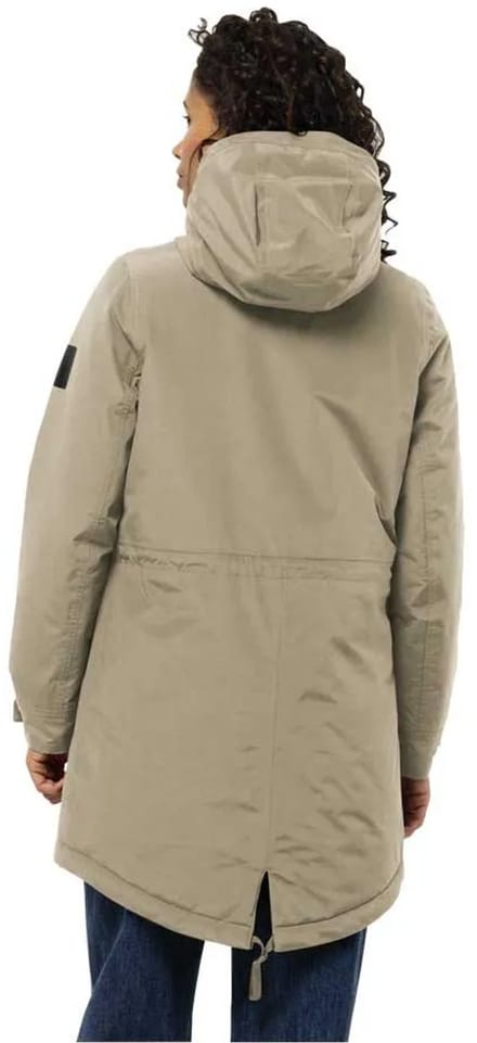 Jack Wolfskin Talforst Parka Beige XL Vrouw