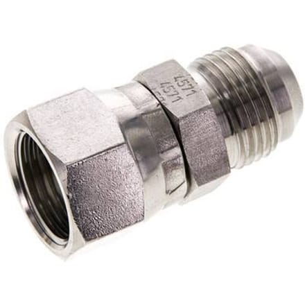 JIC Nippel UNF 7/8''-14 Mannelijk X Vrouwelijk RVS 210bar (2950.5psi)