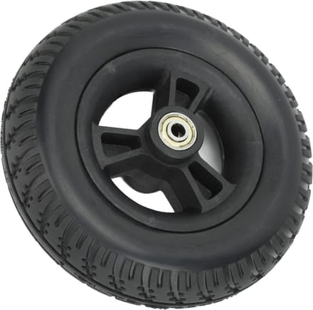 7 Inch Rolstoelwielvervanging Heavy Duty Solid Front Rolstoelwiel Geen Lawaai Antislip