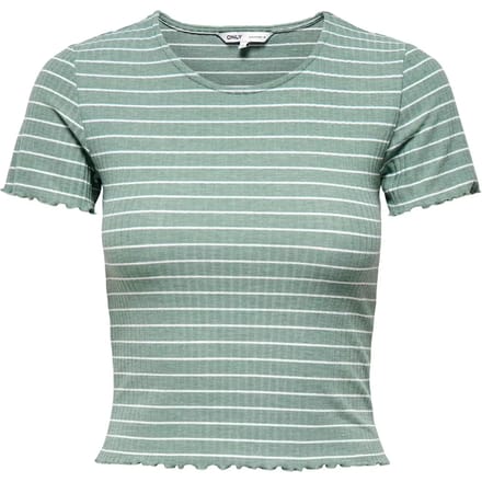 ONLY - ONLEMMA STRIPE S/S TOP JRS - Dames - T-shirts