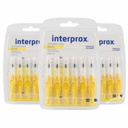 Interprox Premium Mini - 3 mm - 3 x 6 stuks - Voordeelpakket