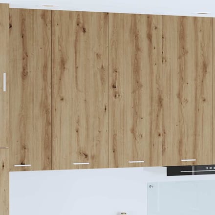 vidaXL - Hangkast - Artisan - Eiken - 80 - x - 31 - x - 100 - cm - Bewerkt - hout
