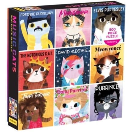 Music Cats 500 Piece Family Puzzle