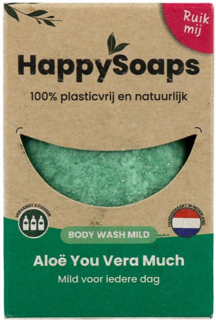 HappySoaps Aloë Vera Body Wash Mild 70GR