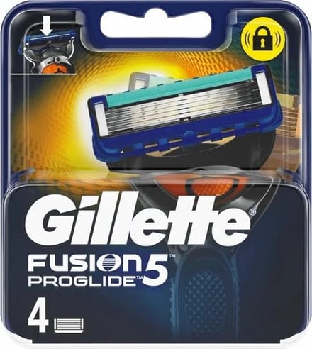 Gillette Fusion5 ProGlide Scheermesjes Mannen - 4 stuks