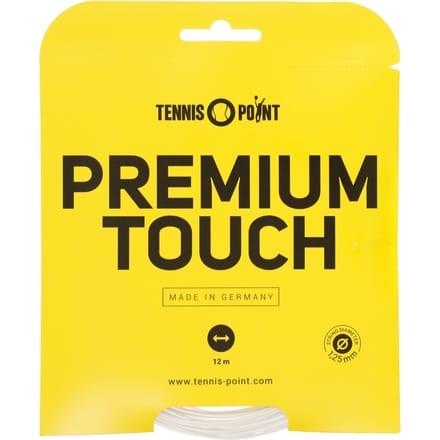 Tennis-Point Premium Touch Set Snaren 12m-Wit