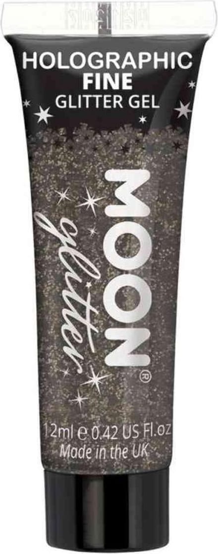 Moonglow - Face & Body Gel - Holographic Zwart