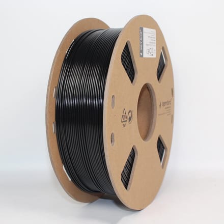Gembird PETG (PET, PETT) filament - Black - 1.75mm ø - 1 kg