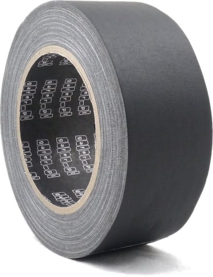 Gafer.pl Pro Matt Gaffer Tape 48mm x 25m Zwart