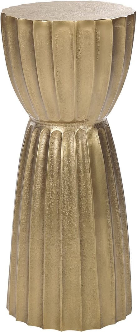OUYEN - Bijzettafel - Goud - Aluminium