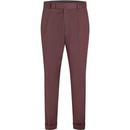 Boss Heren Pepe chino's met rechte pasvorm (Rood)