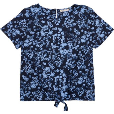 Only  Blouse KOGLINO S/S KNOT TOP CP PTM