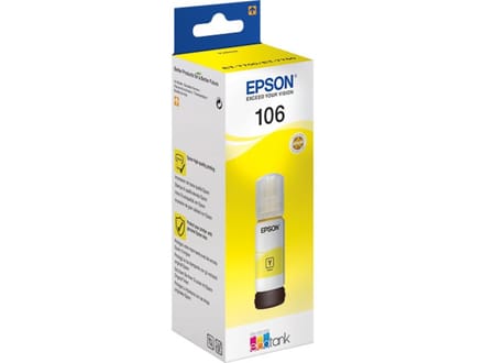 Epson 106 inktfles geel (origineel)