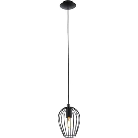 EGLO Newtown Hanglamp - E27 - Ø 16 cm - Zwart
