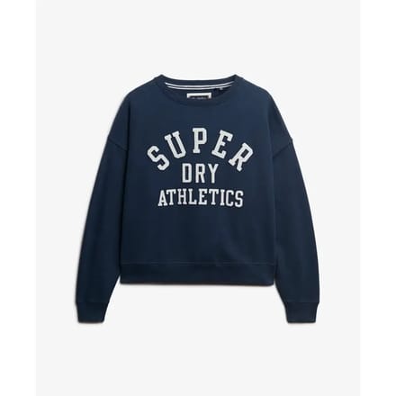 Superdry - Athletic Essentials relaxed sweatshirt met appliqué - Dames - Truien