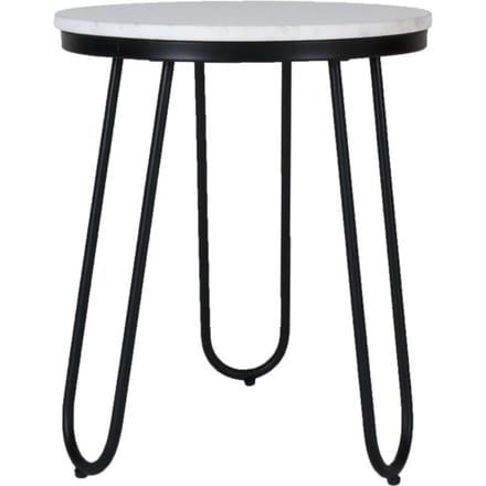Salontafel Milan - Marmer - 39 cm - Rond