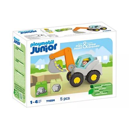Graafmachine auto spelletjes Playmobil